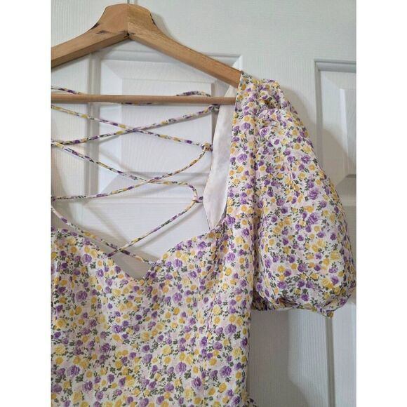 Bardot Marlie Floral Mini Dress in Summer Floral Sz 8 NWT - Picture 7 of 12